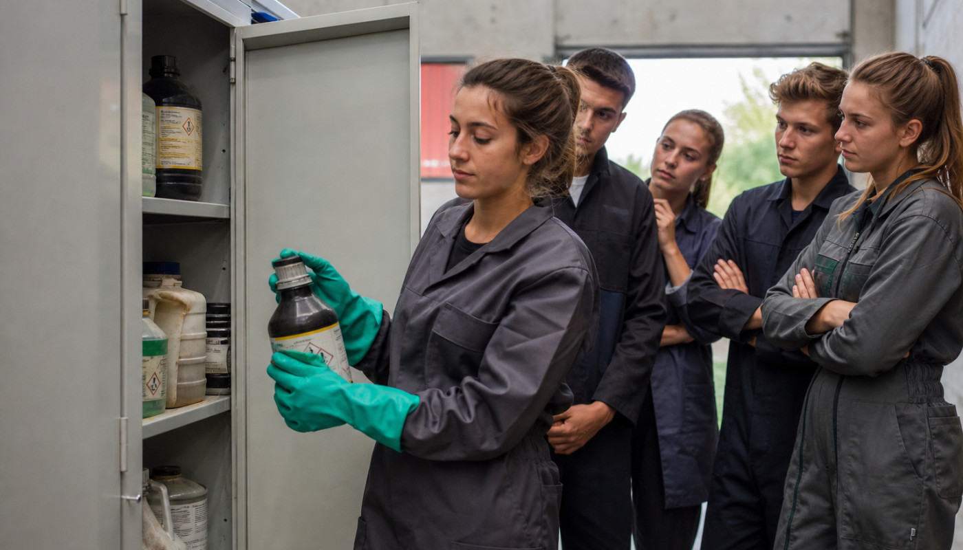 Quand l’armoire phytosanitaire façonne la prévention des risques dans les lycées agricoles